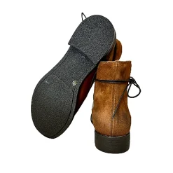 Scarpe di Maremma Anfibio Artigianale In Pelle Tuffata Cuoio Camarri 1916*Donna Stivali
