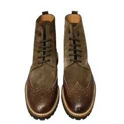 Scarpe di Maremma Anfibio Artigianale Marrone*Uomo Stivaletti