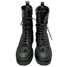 Scarpe di Maremma Anfibio Artigianale Nero*Donna Stivali