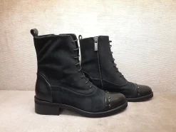 Scarpe di Maremma Anfibio Artigianale Nero*Donna Stivali