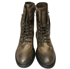 Scarpe di Maremma Anfibio Artigianale Testa Di Moro*Donna Stivali
