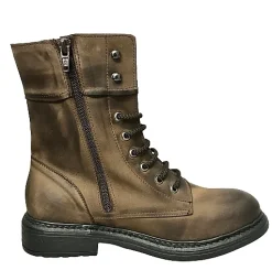 Scarpe di Maremma Anfibio Artigianale Testa Di Moro*Donna Stivali