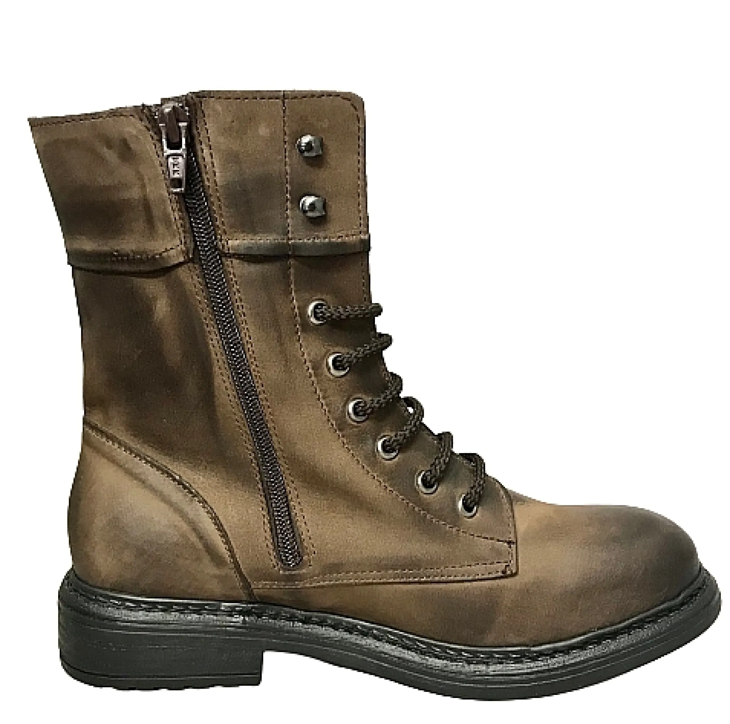 Scarpe di Maremma Anfibio Artigianale Testa Di Moro*Donna Stivali