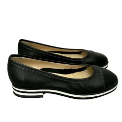 Scarpe di Maremma Ballerina In Pelle Nera*Donna Ballerine
