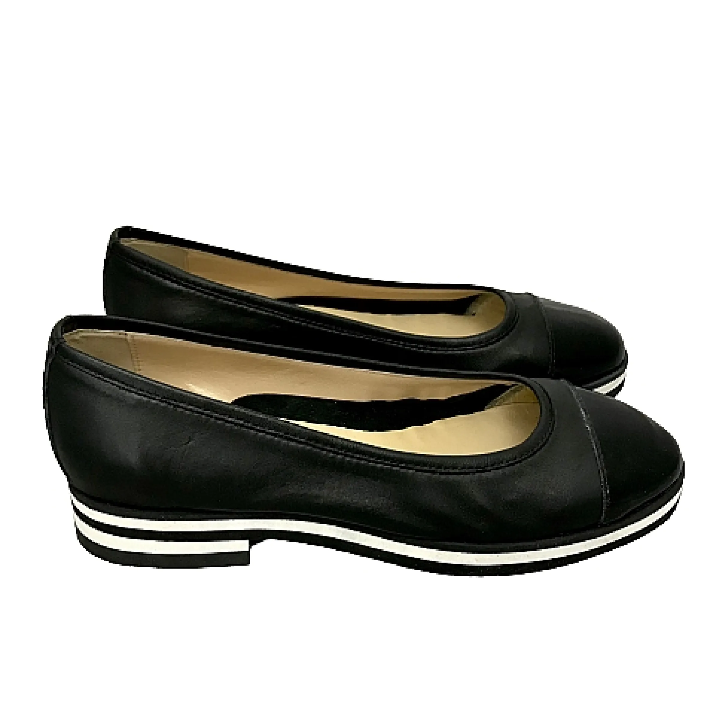 Scarpe di Maremma Ballerina In Pelle Nera*Donna Ballerine