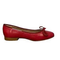 Scarpe di Maremma Ballerina In Pelle Rossa*Donna Ballerine