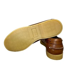 Scarpe di Maremma Barca Artigianale In Pelle Cuoio*Uomo Stringate
