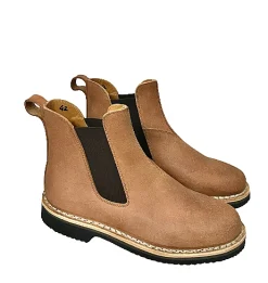 Scarpe di Maremma Beatles Da Lavoro Artigianale In Vacchetta*Uomo Stivaletti