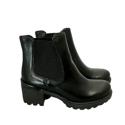 Scarpe di Maremma Beatles Nero Con Tacco*Donna Tronchetti