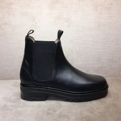 Scarpe di Maremma Beatles Nero Liscio*Donna Tronchetti