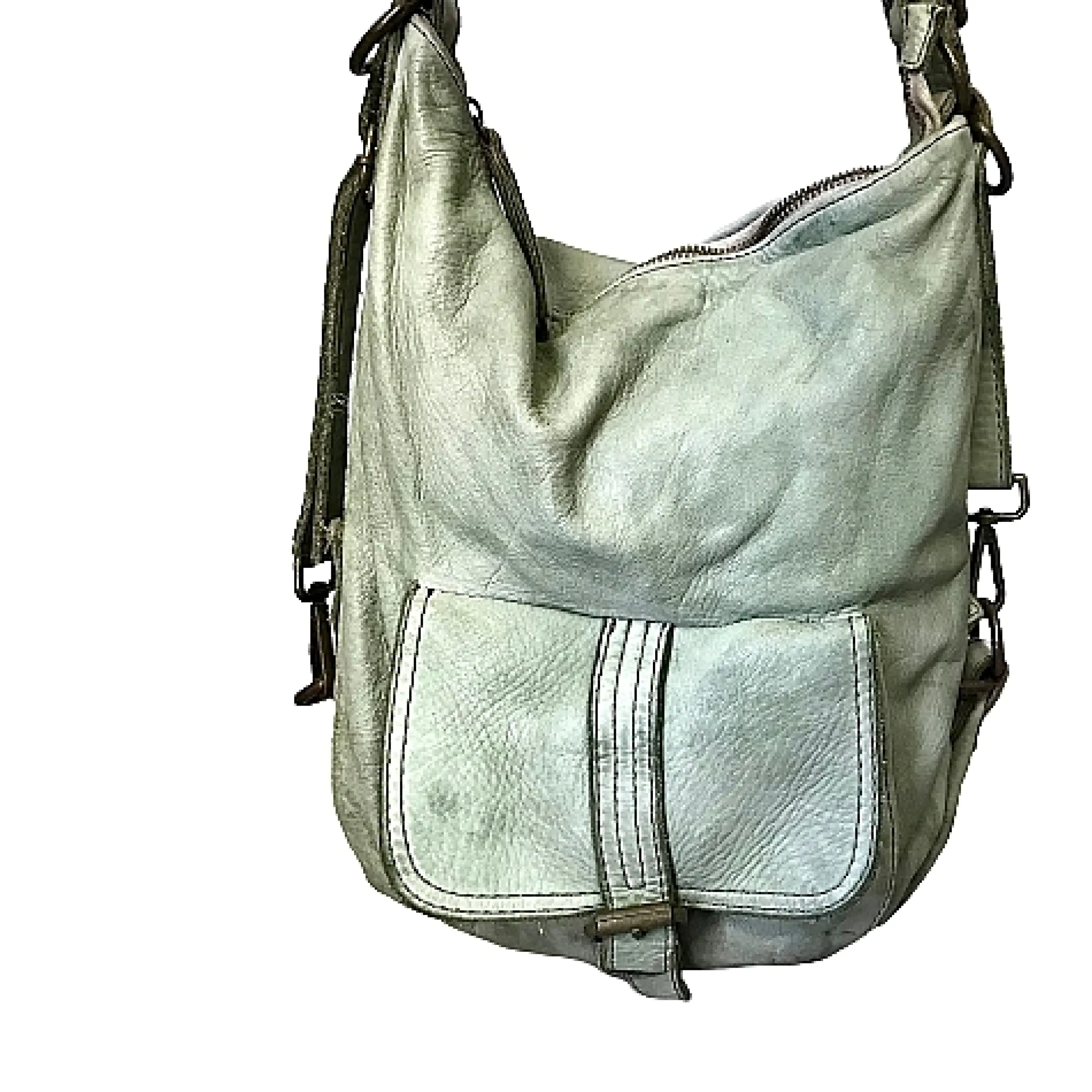 Scarpe di Maremma Borsa / Zaino Artigianale In Pelle Lavata*Donna Zaini