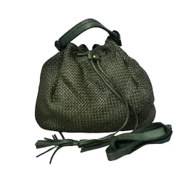 Scarpe di Maremma Borsa A Secchiello Intrecciata Modello Secchiello*Donna Borse Morbide