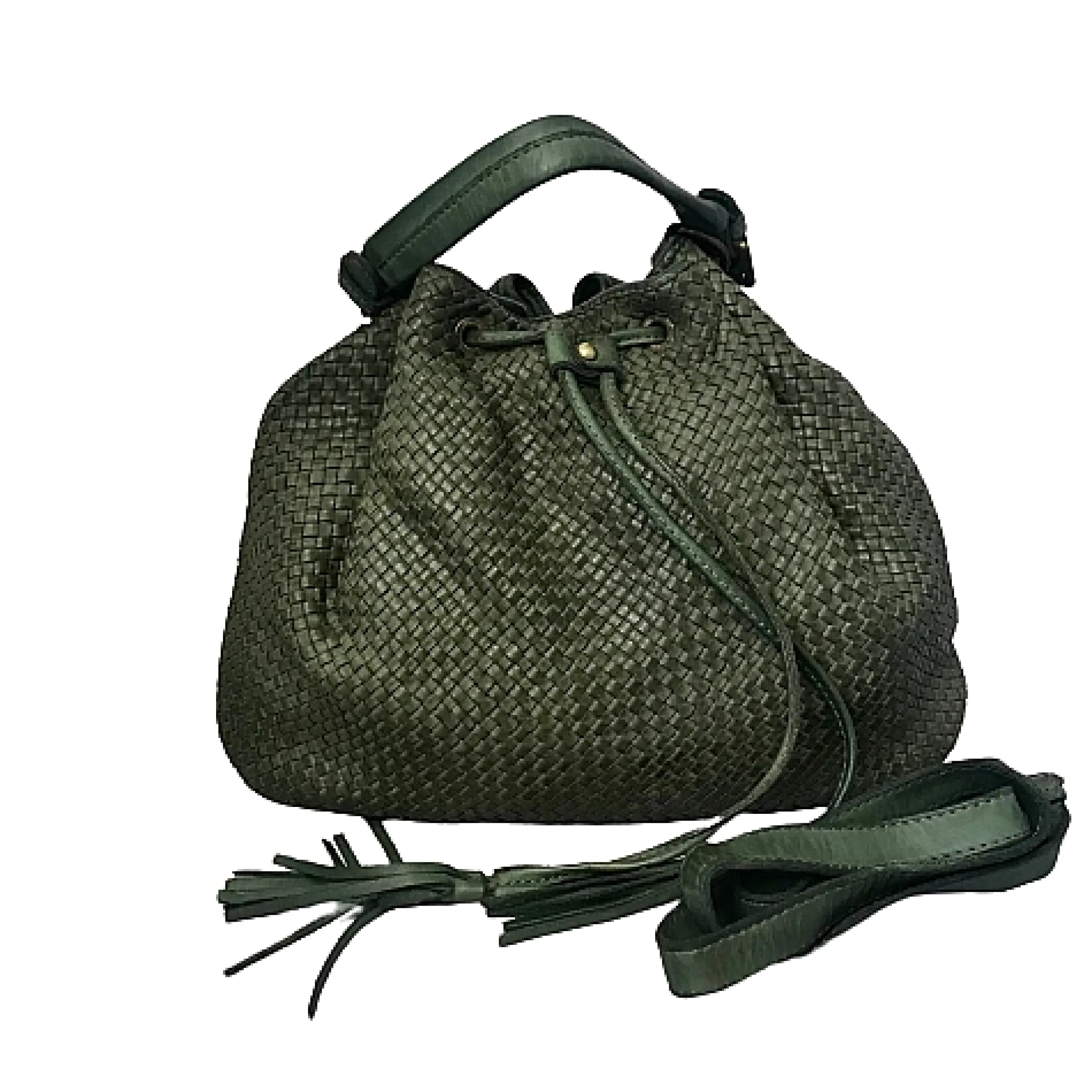 Scarpe di Maremma Borsa A Secchiello Intrecciata Modello Secchiello*Donna Borse Morbide