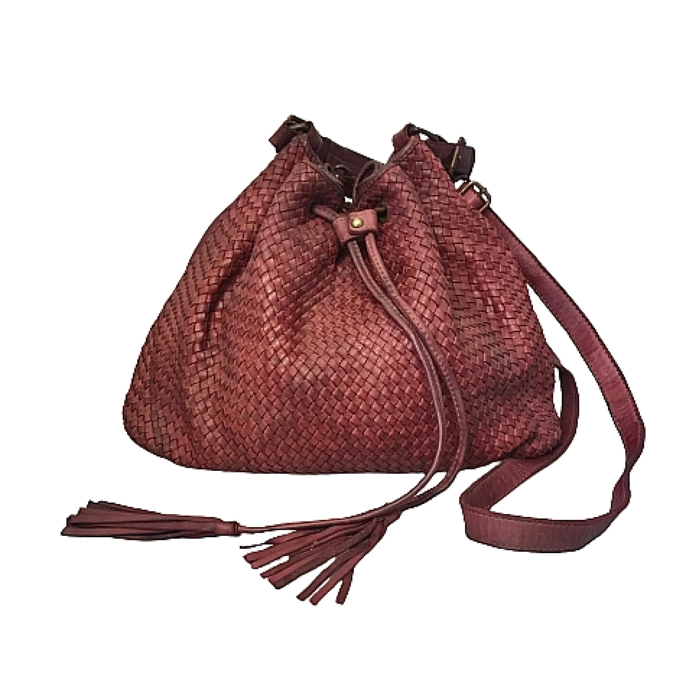 Scarpe di Maremma Borsa A Secchiello Intrecciata Modello Secchiello*Donna Borse Morbide
