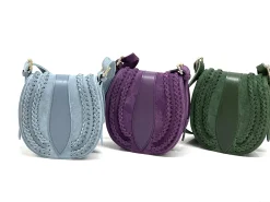 Scarpe di Maremma Borsa A Tracolla In Camoscio Con Trecce*Donna Borse Rigide