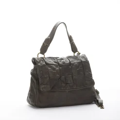 Scarpe di Maremma Borsa Artigianale Con Patta Trapuntata*Donna Borse Morbide