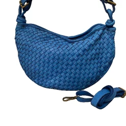 Scarpe di Maremma Borsa Artigianale In Pelle Con Intreccio Medio*Donna Borse Morbide