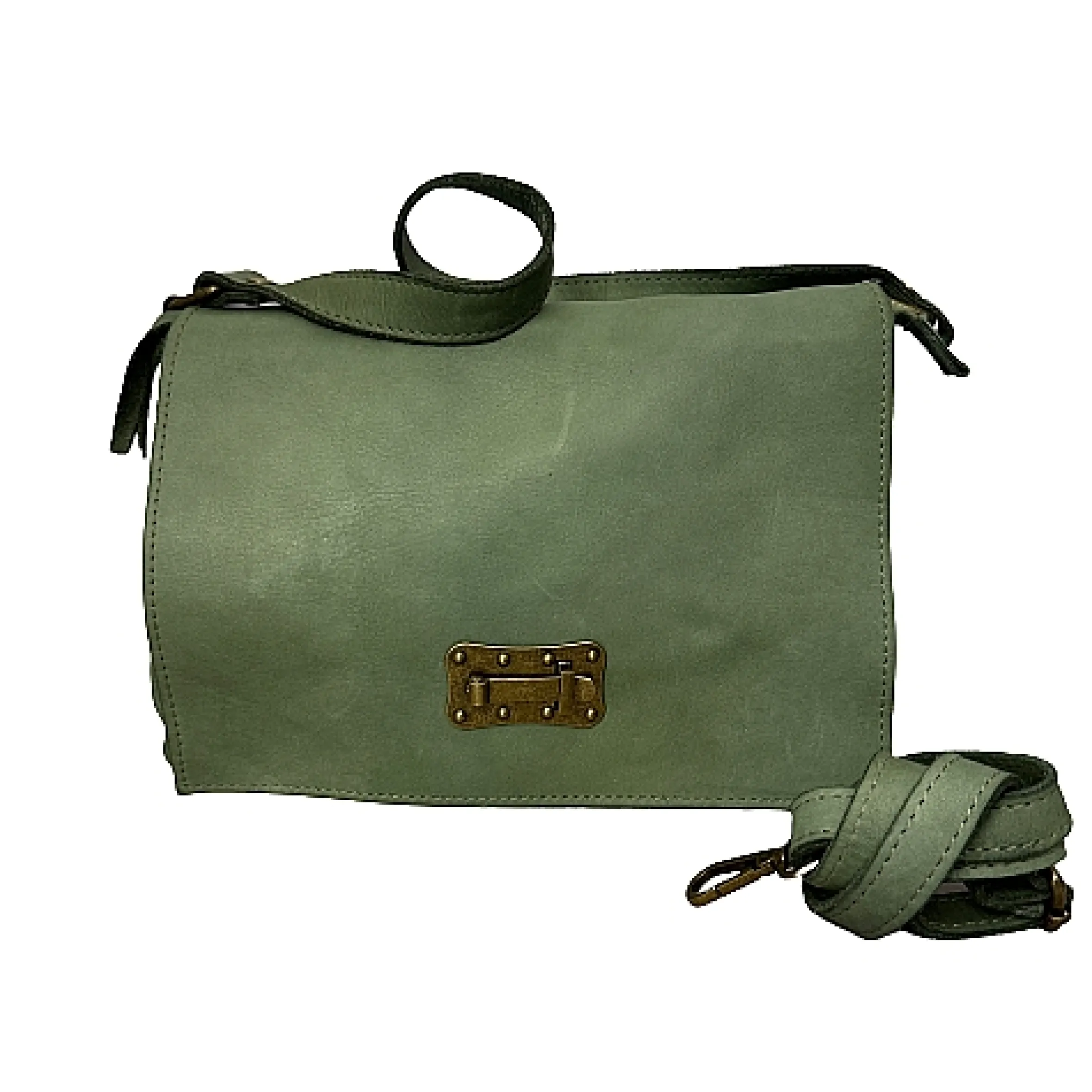 Scarpe di Maremma Borsa Artigianale In Pelle Lavata Liscia*Donna Borse Morbide