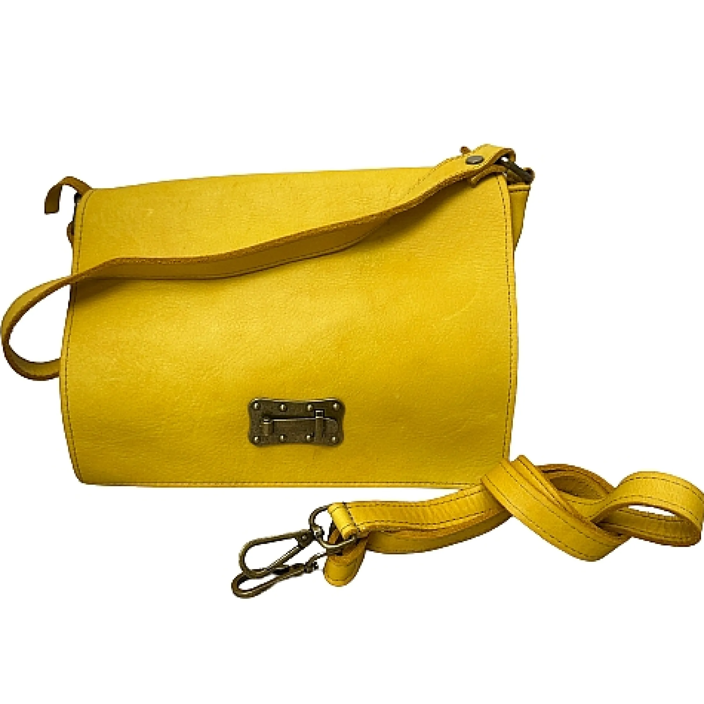 Scarpe di Maremma Borsa Artigianale In Pelle Lavata Liscia*Donna Borse Morbide