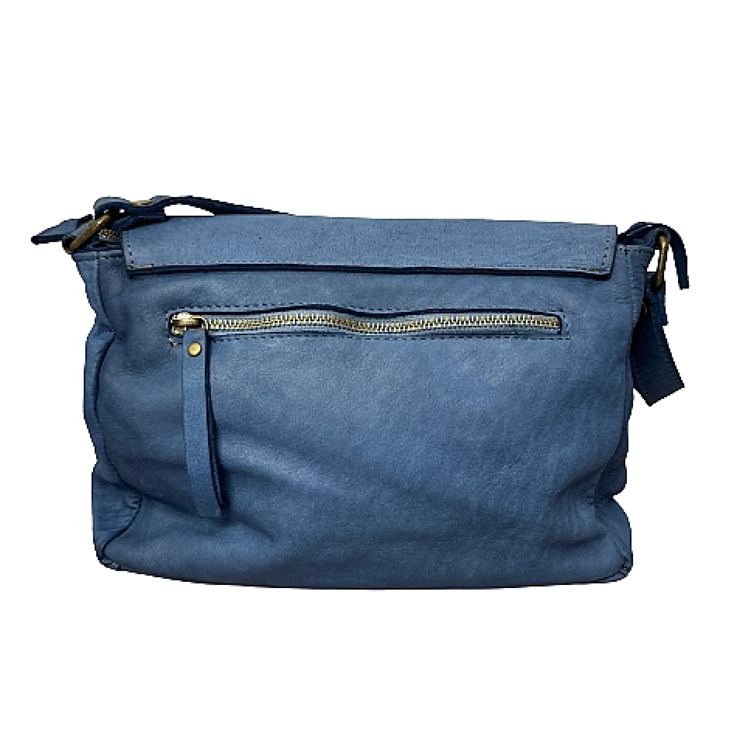 Scarpe di Maremma Borsa Artigianale In Pelle Lavata Liscia*Donna Borse Morbide