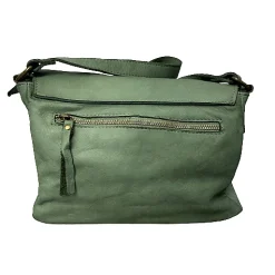 Scarpe di Maremma Borsa Artigianale In Pelle Lavata Liscia*Donna Borse Morbide