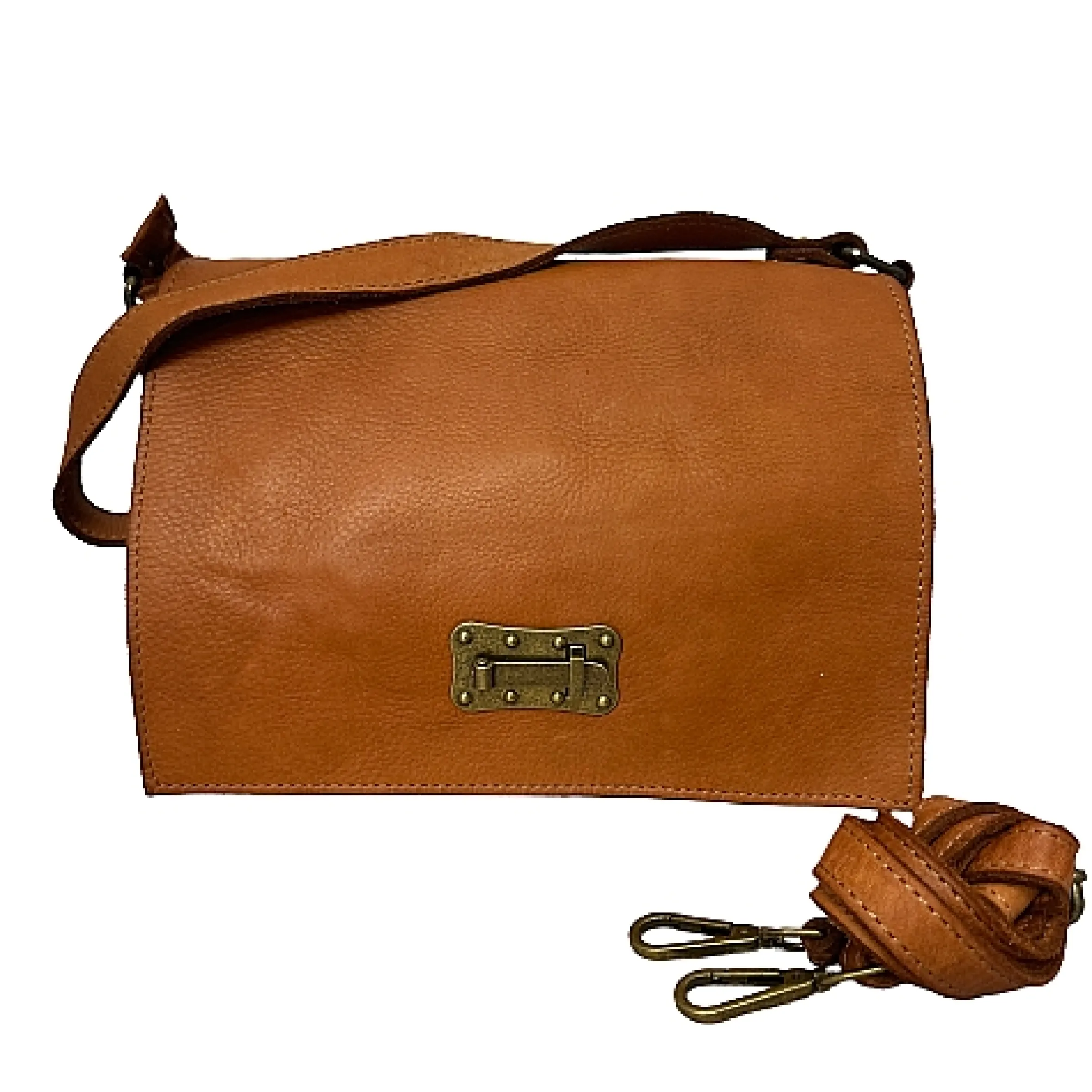 Scarpe di Maremma Borsa Artigianale In Pelle Lavata Liscia*Donna Borse Morbide