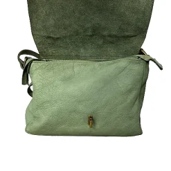 Scarpe di Maremma Borsa Artigianale In Pelle Lavata Liscia*Donna Borse Morbide