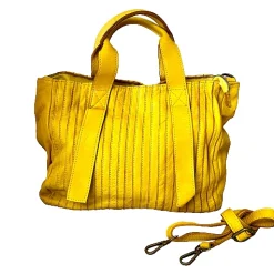 Scarpe di Maremma Borsa Artigianale In Pelle Lavata*Donna Borse Morbide