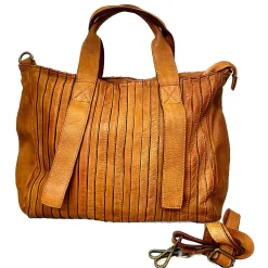 Scarpe di Maremma Borsa Artigianale In Pelle Lavata*Donna Borse Morbide