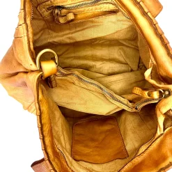 Scarpe di Maremma Borsa Artigianale In Pelle Lavata*Donna Borse Morbide
