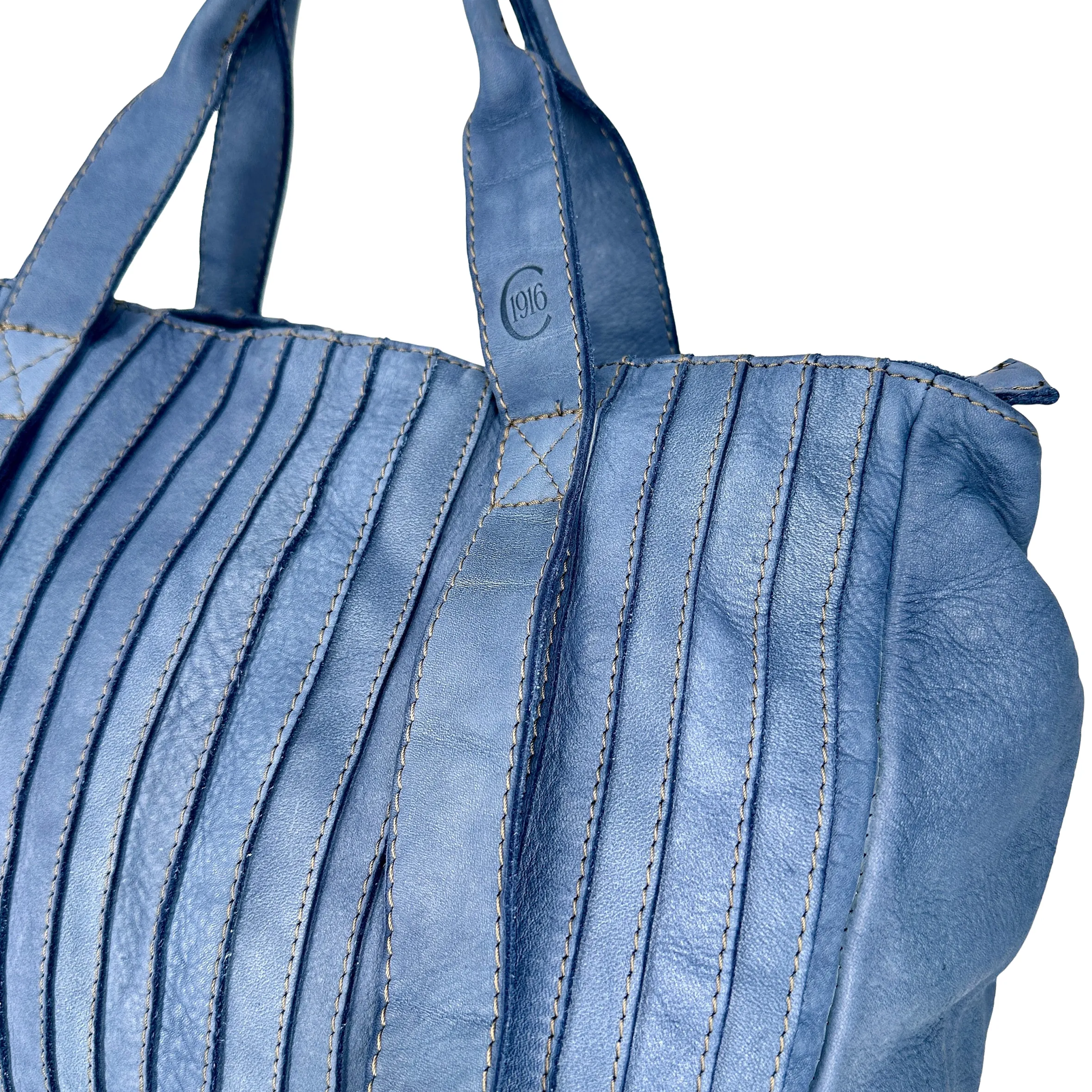 Scarpe di Maremma Borsa Artigianale In Pelle Lavata*Donna Borse Morbide