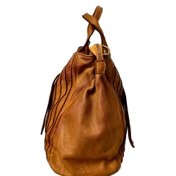 Scarpe di Maremma Borsa Artigianale In Pelle Lavata*Donna Borse Morbide