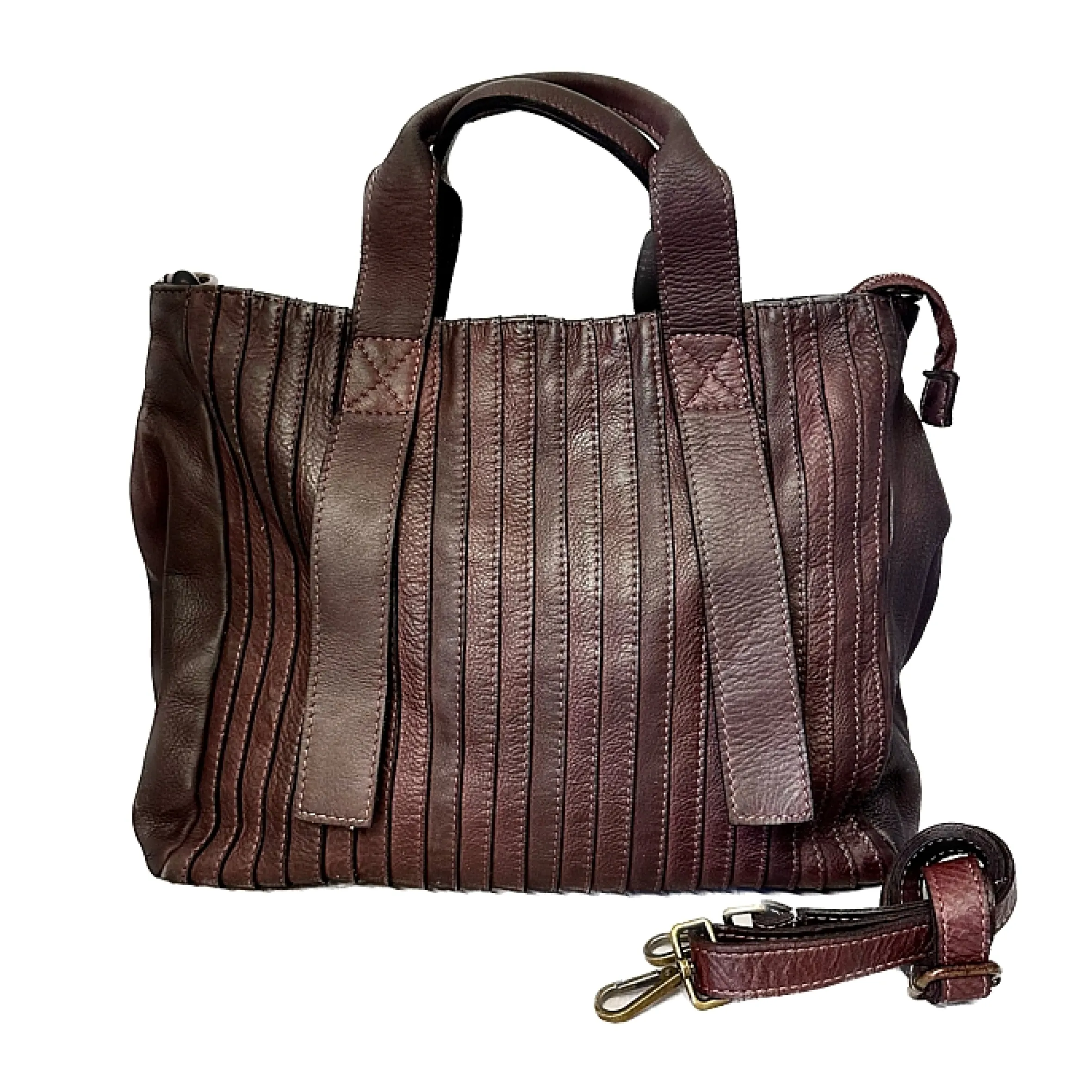 Scarpe di Maremma Borsa Artigianale In Pelle Lavata*Donna Borse Morbide