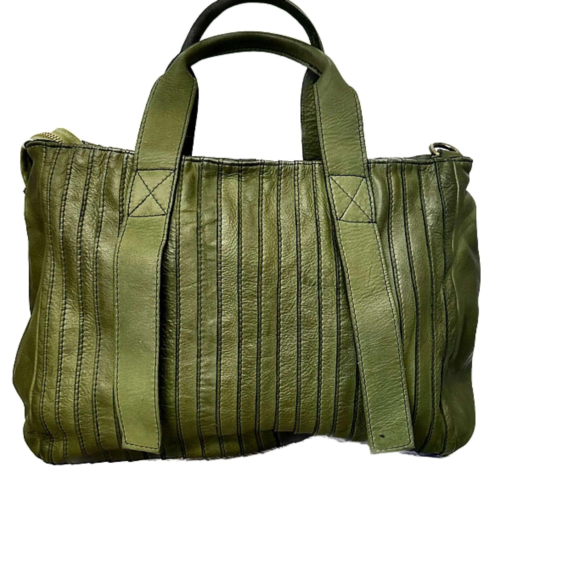 Scarpe di Maremma Borsa Artigianale In Pelle Lavata*Donna Borse Morbide