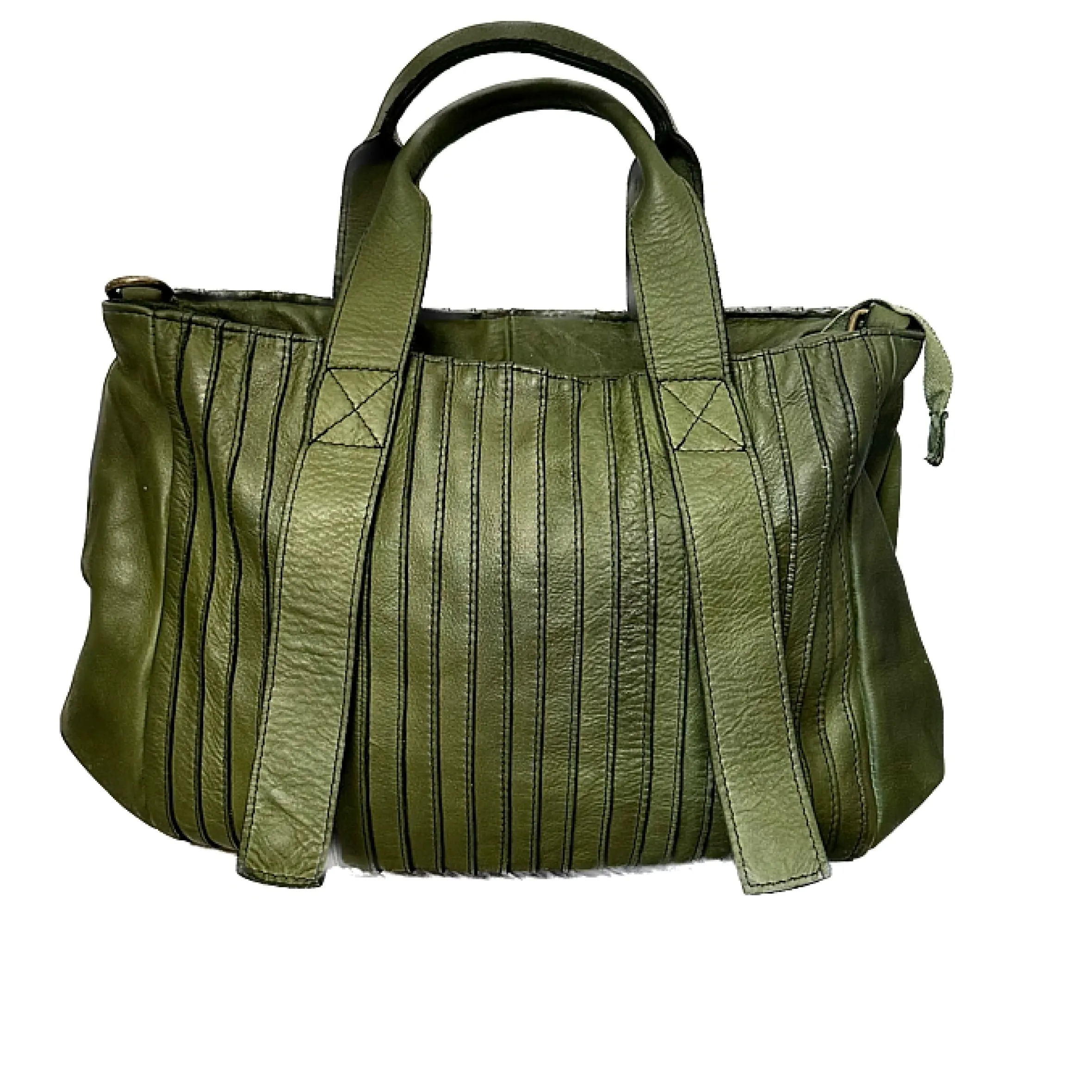 Scarpe di Maremma Borsa Artigianale In Pelle Lavata*Donna Borse Morbide