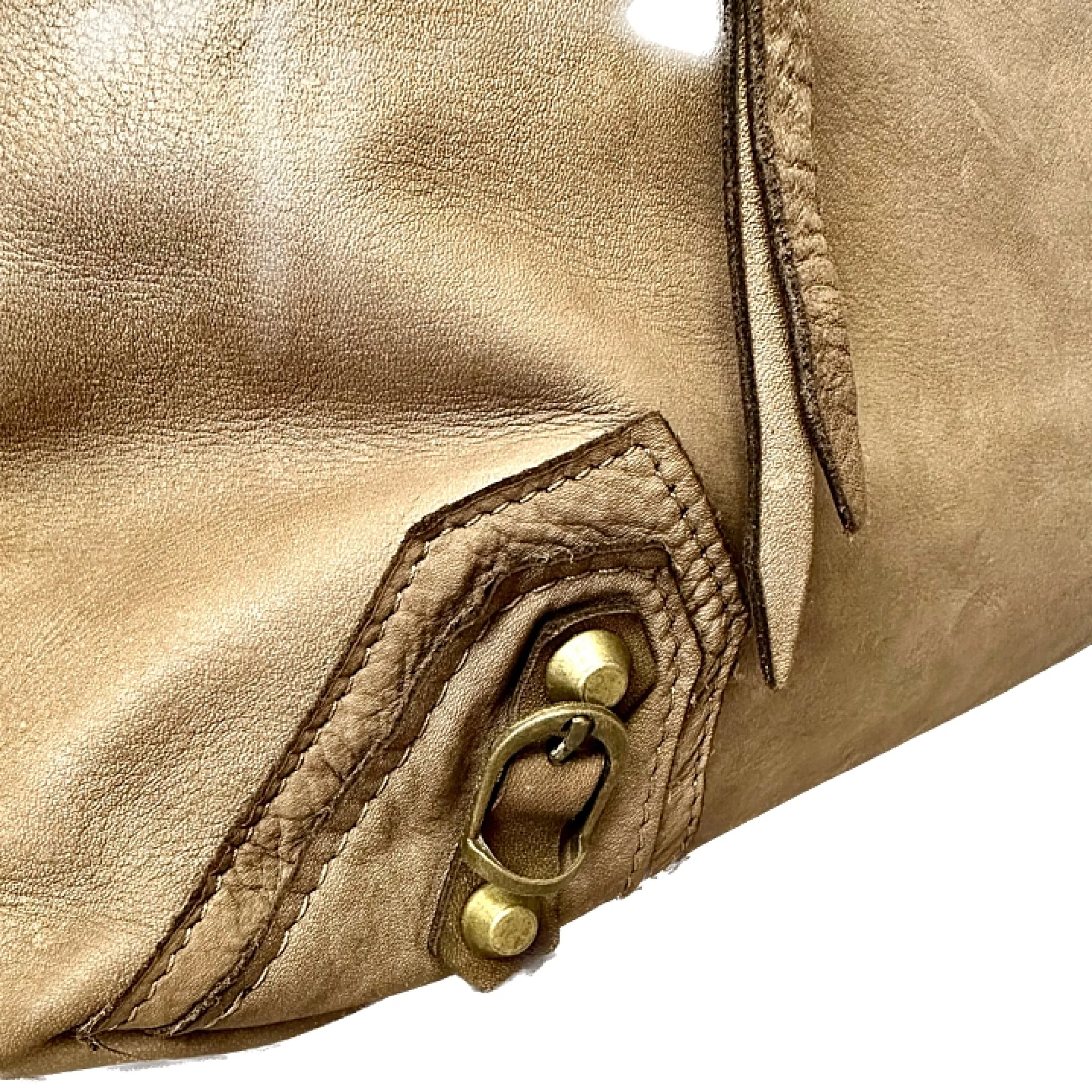 Scarpe di Maremma Borsa Artigianale In Pelle Lavata*Donna Borse Morbide