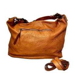 Scarpe di Maremma Borsa Artigianale In Pelle Lavata*Donna Borse Morbide