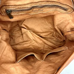 Scarpe di Maremma Borsa Artigianale In Pelle Lavata*Donna Borse Morbide