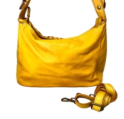 Scarpe di Maremma Borsa Artigianale In Pelle Lavata Intrecciata*Donna Borse Morbide