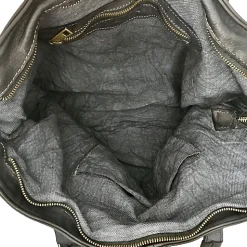 Scarpe di Maremma Borsa Artigianale In Pelle Intrecciata Con Borchiette*Donna Borse Morbide