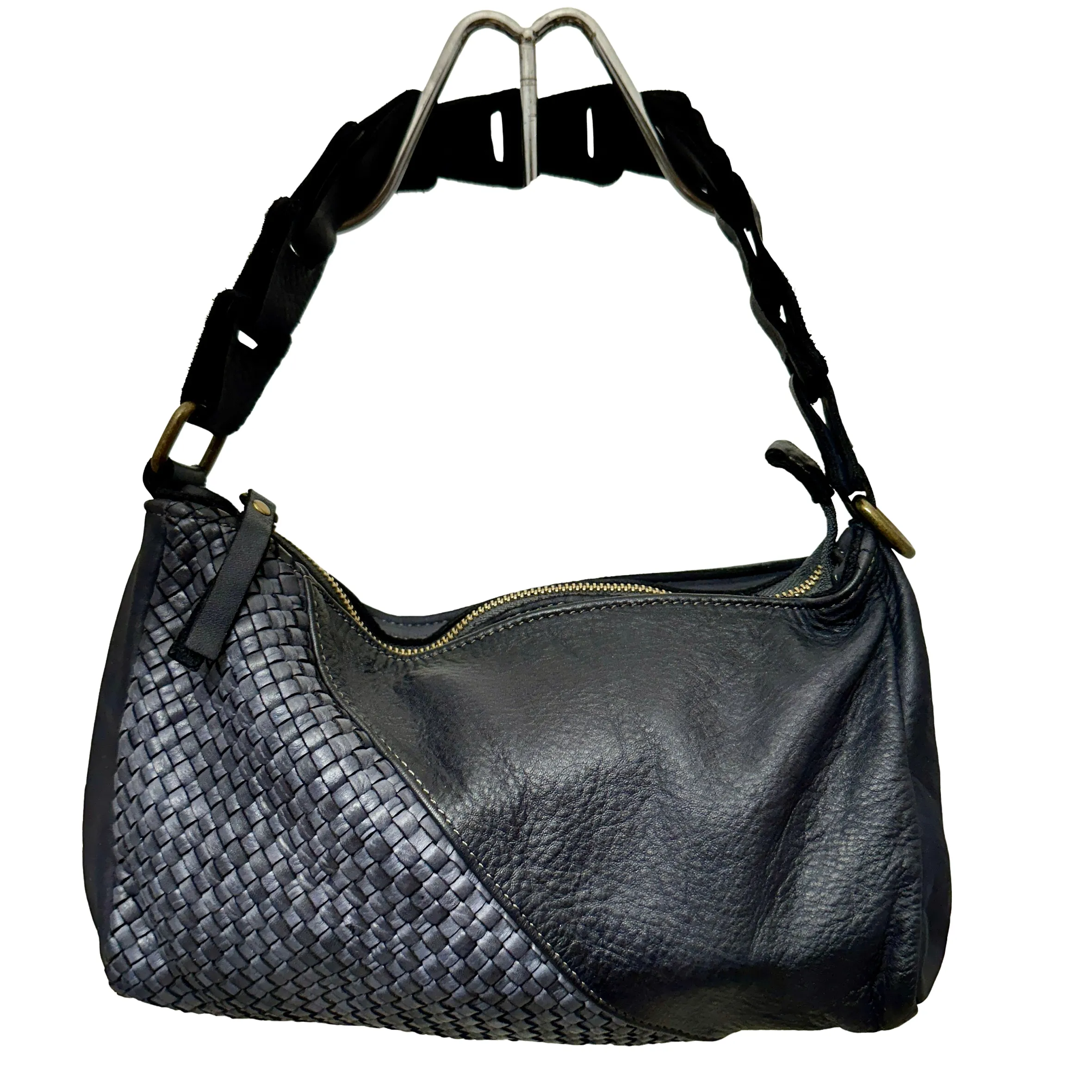 Scarpe di Maremma Borsa Artigianale Meta Pelle Intrecciata*Donna Borse Morbide
