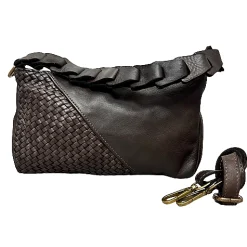 Scarpe di Maremma Borsa Artigianale Meta Pelle Intrecciata*Donna Borse Morbide