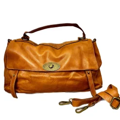Scarpe di Maremma Borsa Artigianale Modello Postina*Donna Borse Morbide