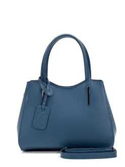 Scarpe di Maremma Borsa Artigianale Rigida In Pelle Liscia*Donna Borse Rigide