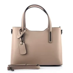 Scarpe di Maremma Borsa Artigianale Rigida In Pelle Liscia*Donna Borse Rigide