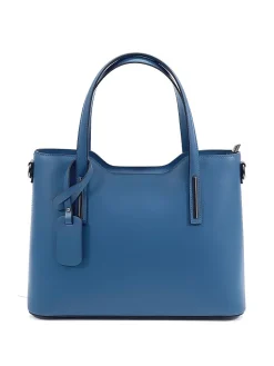 Scarpe di Maremma Borsa Artigianale Rigida In Pelle Liscia*Donna Borse Rigide