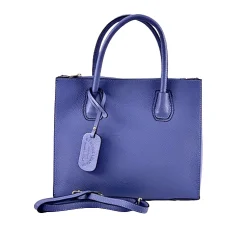 Scarpe di Maremma Borsa Artigianale Rigida In Pelle Martellata*Donna Borse Rigide
