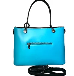 Scarpe di Maremma Borsa Artigianale Rigida In Pelle Liscia*Donna Borse Rigide
