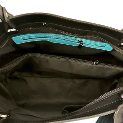Scarpe di Maremma Borsa Artigianale Rigida In Pelle Liscia*Donna Borse Rigide