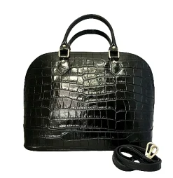 Scarpe di Maremma Borsa Artigianale Stampa Cocco*Donna Borse Rigide